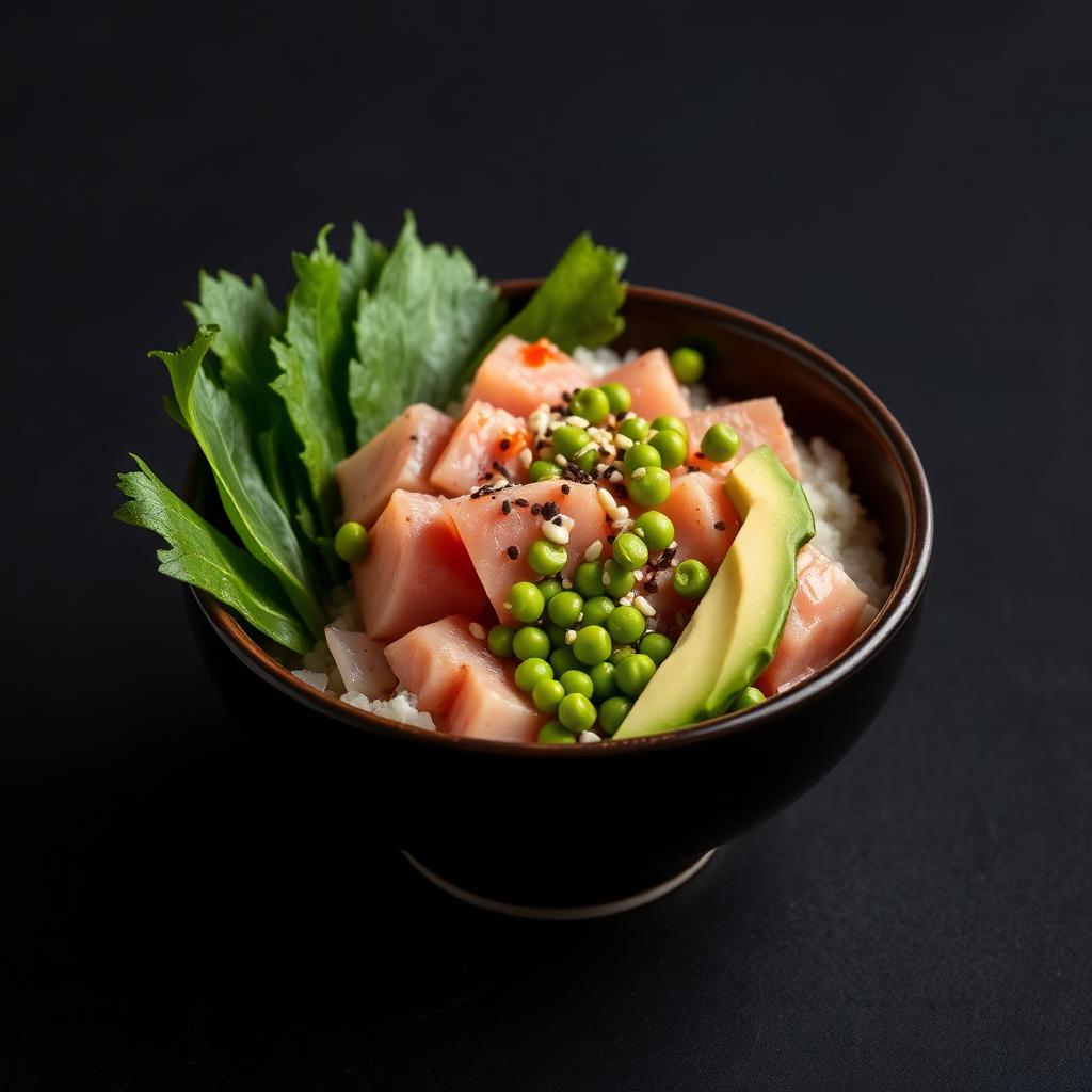 Asijská bowl v YUZU Asian Fusion